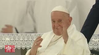 Highlights Jakarta arrival and Holy Mass 5 September 2024 Pope Francis [upl. by Drida]