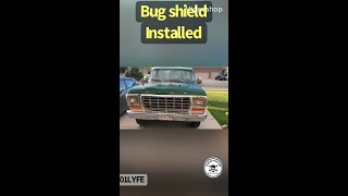 How to install a bug shield on your old Ford truck [upl. by Kenn231]