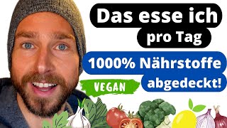 Das esse ich täglich  1000 Nährstoffe vegan abgedeckt Wildkräuter Sprossen Salat  Rezepte [upl. by Brenna331]