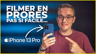 ProRes sur iPhone 13 Pro CEST COMPLIQUÉ… [upl. by Peggy]