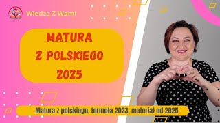 Matura z polskiego 2025 Witamy maturzystów 2025 [upl. by Birch]