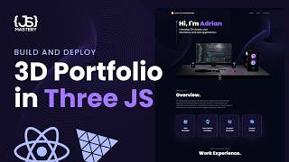 Build and Deploy an Amazing 3D Web Developer Portfolio in React JS  Beginner Threejs Tutorial [upl. by Nylrahc]