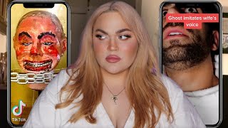 23 Scary TikToks that Will Leave You HAUNTED The Haunted Side of TikTok  LoeyLane [upl. by Dorreg928]