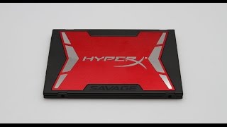 HyperX Savage SSD 480 GB Kingston Unboxing [upl. by Norrad]