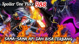 FULL SPOILER ONE PIECE 988  BUKAN ZORO SANJI YANG PALING COCOK MELAWAN KING  ONE PIECE TERBARU [upl. by Salahcin]