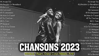 chansons françaises les plus écoutées 2023⚡Slimane Vitaa VersuS Amir ⚡New French Pop Music 2023 [upl. by Twila13]