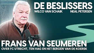 Frans van Seumeren over FC Utrecht Ten Hag en het bergen van de Koersk  De Beslissers  S02E03 [upl. by Soane]