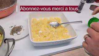 Voici une bonne recette de gratin avec de la viande hachée ✔gratin boeuf haché pommedeterre [upl. by Nofpets]