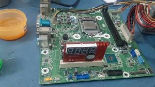 HP 280 G2 Microtower PC Reset led not glowing no display problem even vpu ram replaced repair [upl. by Ymmit784]