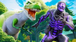 DINOSAURS in FORTNITE [upl. by Silenay]