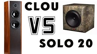 DIY Speakers sound comparison  VISATON CLOU and SOLO 20 [upl. by Niffirg296]