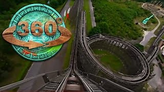 Heide Park Resort  Colossos OnRide 360° Official [upl. by Xirdnek]