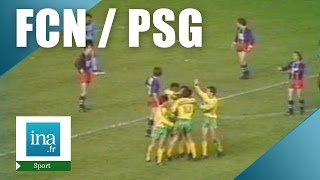 PSG  FC NANTES 1981  Archive INA [upl. by Elvie]