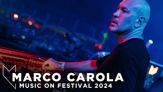 MARCO CAROLA at MUSIC ON FESTIVAL 2024 • AMSTERDAM [upl. by Else619]