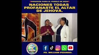 PROFANASTE EL ALTAR DE JEHOVÁ CELEBRASTE LA NAVIDAD PROFECÍA PARA LAS NACIONES [upl. by Inahs]