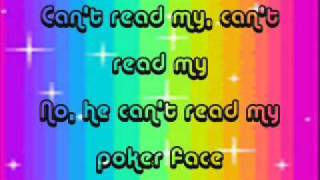 Lady Gaga  Poker Face lyrics [upl. by Nahshu]