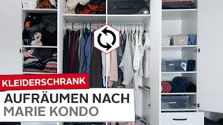 Kleiderschrank organisieren amp ausmisten Aufräumen nach Marie Kondo  OTTO [upl. by Cutlor637]