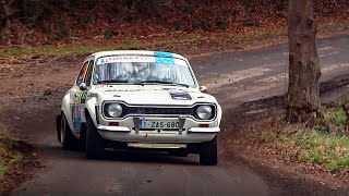 Ford Escort mk1 RS1600  RS2000 rallycars  always sideways [upl. by Hazrit]