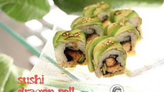 Sushi dragon roll  KotletTV [upl. by Bywoods]