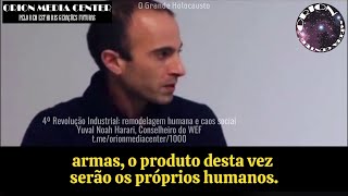 Yuval Noah Harari 4º Revolução Industrial induzirá remodelagem humana e caos social [upl. by Romelda]