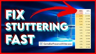 EASY FIX for PC Stuttering 2024 GameBar Presence Writer WORKING FOR WINDOWS 11 [upl. by Aenad773]