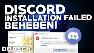 Discord „INSTALLATION HAS FAILED“ beheben  Problemlösung  Deutsch  WindowsMacHandy [upl. by Nosylla475]