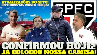 AGORA É OFICIAL SPFC CONFIRMA CONTRATAÇÃO  ÚLTIMAS ATUALIZAÇÕES DO SÃO PAULO FC [upl. by Floyd639]