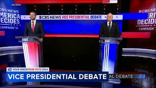 Heres what you missed during the vice presidential debate [upl. by Hillie]