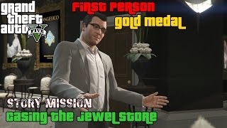 Grand Theft Auto GTA V  Casing the Jewel Store Mission Music Theme [upl. by Descombes138]