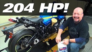 2017 GSXR1000 S2B Episode 6 Part 2  The Devil Is In The Details Oil Change [upl. by Noreht329]