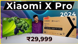 Xiaomi X Pro 43 Inch 4K 2024 Model MagiQLED TV Unboxing amp Review 📺✨ Unboxing Xiaomi 4KTV [upl. by Brittany]