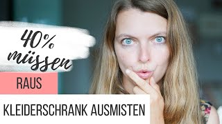 Kleiderschrank ausmistet  12 Tipps  mein Erfahrungsbericht  Lilies Diary MinimalismusChallenge [upl. by Euphemie]