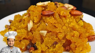 Besan ka Halwa  10 minutes sweet recipe no soak no grind ready in 10 minutes [upl. by Ordnassela720]