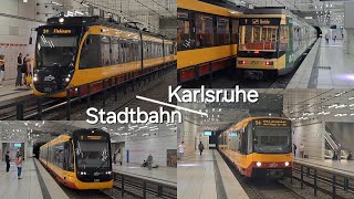 Stadtbahn in Karlsruhe [upl. by Vachil]