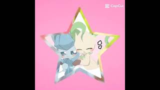 °❄glaceon x leafeon 🍃°my edit capcut fypシ゚viral pokemon [upl. by Perrie]