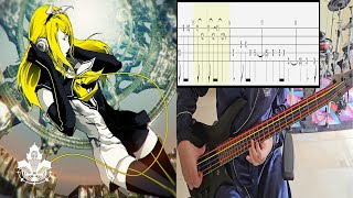 Kagamine Rin  Meltdown Live  Bass Cover With Tab Bass Only [upl. by Randall]