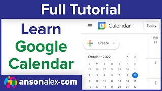 How to Use Google Calendar  Tutorial [upl. by Remington599]