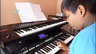 Salemin Raja  Keyboard Cover  Jerome  Tamil Christian Song [upl. by Atilem510]