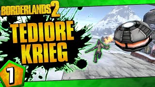 Borderlands 2  Tediore Allegiance Krieg Challenge Run  Day 7 [upl. by Carlina579]