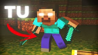 TRANSFORMATE en HEROBRINE en MENOS de 1 MINUTO  Como ser HEROBRINE en minecraft [upl. by Pedro360]