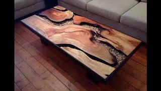 Mesas de madera y epoxitable epoxy and wood [upl. by Annmaria]