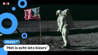 Vandaag 50 jaar geleden de eerste stap op de maan [upl. by Ramgad430]