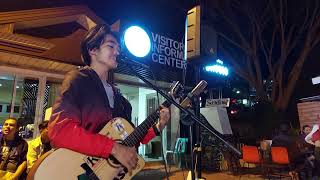 Lola Amour — Raining in Manila cover by Kash Mier at Burnham Park Baguio City [upl. by Nets]