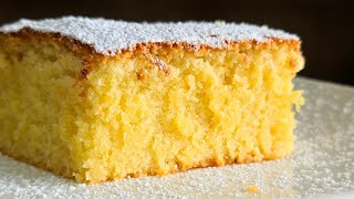 Easy 3 Ingredients Moist Soft and Fluffy Almond Cake [upl. by Carnahan754]