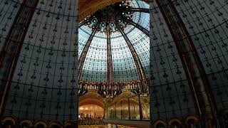 Galeries Lafayette en París ✨🇫🇷 blogviajero travelblogger paris viajes [upl. by Aiuhsoj]