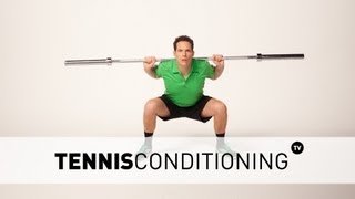 Lateral Squat  Tennis Conditioning [upl. by Arraeis]