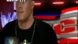 Smackdown Vs Raw 2009 Cena Explodes Wii [upl. by Sirehc308]