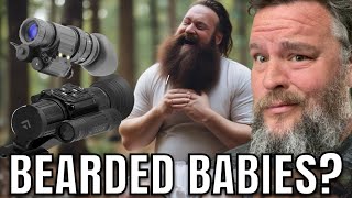 Bearded Babies 🍼 EMOTING 😭 Over NIGHT VISION  Rex Reviews PG13 [upl. by Akehsar]