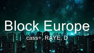 cassö RAYE DBlock Europe  Prada Lyrics 15p lyricsletra [upl. by Coffeng234]