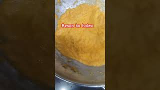 Besan ka halwa food [upl. by Haonam]